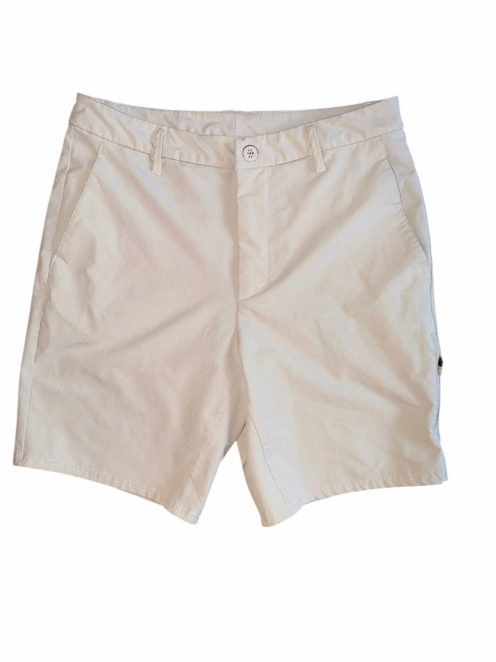 all in motion Men's Light Khaki Flat Front Shorts